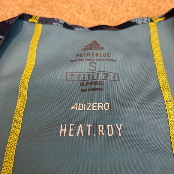 Adidas AdiZero Short Sleeve Running Sprint Track Suit - Picture 7 of 7